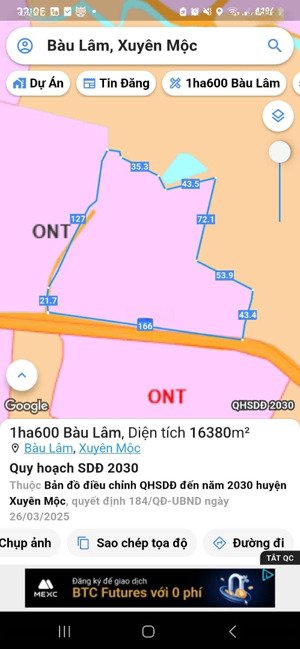 siêu phẩm phân full hồng đã sẵn 150mv đất ở. mặt tiền đường lớn thuộc khu dân cư hiện hữu .