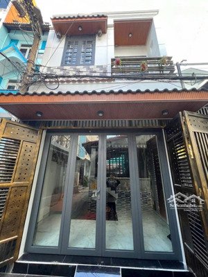 sở hữu ngay nhà 48m2 thép mới, p12, tân bình. xây 1 trệt 1lầu, gần chợ hoàng hoa thám
