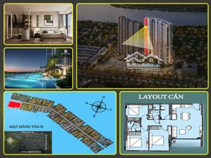 vốn ban đầu 20% [ 1,3 tỷ ] sở hữu căn góc 3 ngủ tầng cao, lướt chuyển nhượng dễ dàng