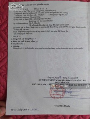 bán đất lô góc 2 mặt tiền trảng bom, an viễn, trảng bom, đồng nai, 6,5 tỷ, 400m2, view đẹp