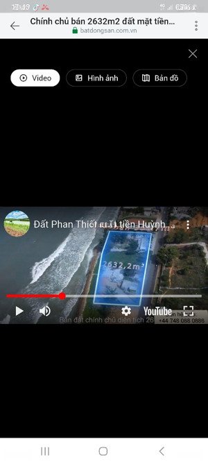 bán đất tại 110 huỳnh thúc kháng, hàm tiến, mủi né, phan thiết
