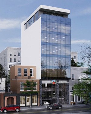 toà nhà 300m, 8 tầng, hầm, mặt tiền 15m, phố lạc long quân, văn phòng, showroom, trung tâm.