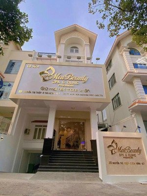 bán kdc him lam nguyễn thị thập, quận 7, dt 10 x 20m hầm - 5 tầng - hđt 200 triệu. giá 100 tỷ