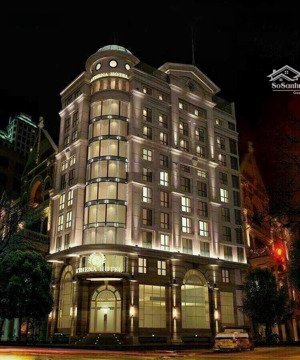 bán tòa nhà góc 2 mặt tiền lê thánh tôn. dt 380m2 (19x20m), 8 tầng, tn 600tr. giá 195 tỷ - tin thật
