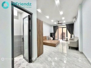 phòng trọ ban công full nội thất mới xây bùi đình tuý bình thạnh gần văn lang, hutech, cầu bông, q1
