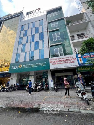 bề ngang hiếm 8m. bán nhà mặt tiền võ văn tân, p5, quận 3. dt: 160m2 (8x20m), hầm 8 tầng. 45 tỷ