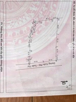cần bán gấp lô đất 10.000m² mặt tiền xuân phú-xuân tây gần ubnd xã xuân tây.