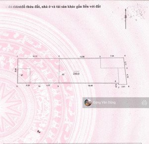 nhà mặt phố ngô thì nhậm - hbt, hn. 230m2 mặt tiền 8m. đang cho ngân hàng thuê 200tr/th