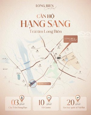 căn hộ hạng sang - lâu dài - ngay cạnh sân golf long biên & vinhomes river - tiếp giáp khu phố cổ