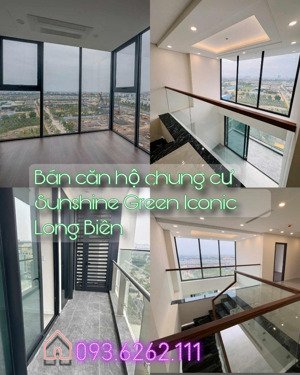 cho thuê các căn hộ chung cư sunshine green iconic long biên mới tinh, ngay cạnh vinhomes riverside