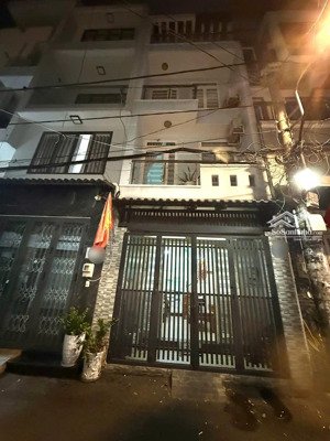 bán nhà hẻm 7m thông lê văn thọ, p9, gv, 4 x 13m, 4 tầng, giá: 7.3 tỷ tl