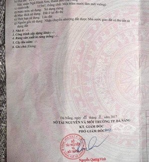 bán lô sơn thủy 2 - gần trung tâm hành chính quận ngũ hành sơn