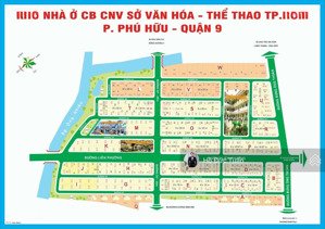 chủ gửi bán nền h14 dự án sở văn hóa, phú hữu, quận 9 cũ giá 6,12 tỷ giá tốt thị trường