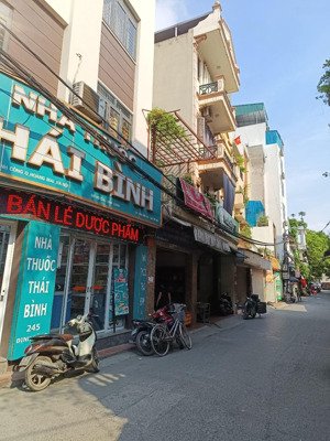 bán nhà định công- hm- mặt tiền kd- ngay ngã tư sầm uất- vỉa hè ôtô tránh- dt 62m- 4t- giá 21tỷ