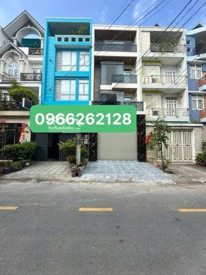 13,8 tỷ thương lượng - mtkd 4 tầng 100m2 ( 5 x 20m ) ngay vành đai - aeon mall - bình tân