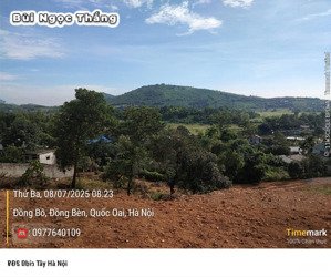 bán đất tại đường áp phan, quốc oai, hà nội, view cao thoáng,7 triệu / m2, 4200 m2 giá ưu đãi