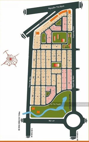 bán nhanh lô 8x18m2 đất mặt tiền trương gia mô, thạnh mỹ lợi, giá rẻ nhất 150 triệu / m2, hướng đn