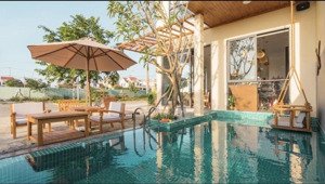 12.5tỉ an bàng biệt thự kinh doanh 2 mặt tiền , đi bộ tắm biển. dòng tiền 45tr