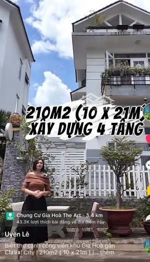 bán biệt thự 5pn 6wc 214m2 tại khu gia hòa, phước long b 22.99 tỷ / kế bên công viên lớn / hiếm