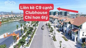 liền kề suất ngoại giao gần clunhouse, chỉ hơn 6tỷ tại sun urban city siêu hiếm