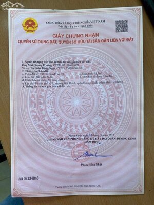 Bán đất Hải Thành 2 - Dương Kinh - Hải Phòng