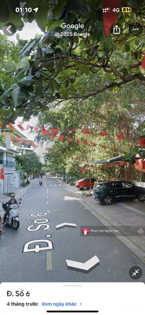 bán lô đất đẹp đường số 6 kđt hà quang 2, phường nha trang giá chì 4,55 tỷ