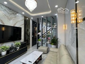 hẻm xe hơi nơ trang long b.thạnh - nội thất cao cấp - 60m2(3.8x17) - 4 tầng btct - 4 pn - 8.x t.ỷ t