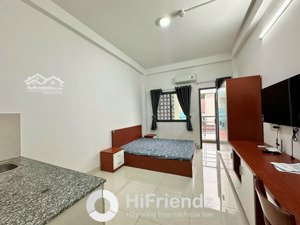 sắp trống căn hộ mini có ban công thoáng mát, máy giặt riêng - full nt, tiện ra nhà thờ tân định q1