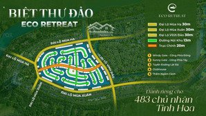 biệt thự đảo eco retreat duy nhất tại miền nam