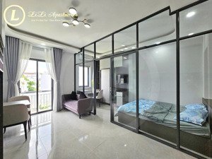 trống ch 1pn ban công - full nội thất - nhà mới 100% - vị trí đắc địa - trần não - quận 2