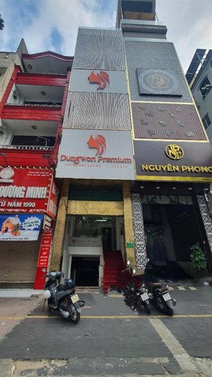 cho thuê tòa nhà mặt tiền đường trần hưng đạo, quận 1 diện tích 80m2, hầm trệt 4 lầu tm giá 90tr