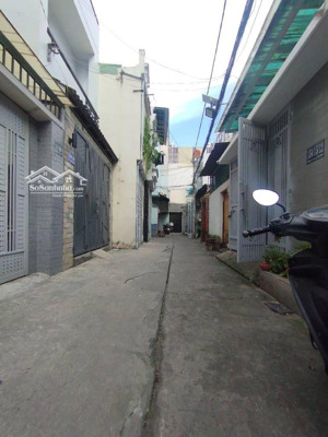nhà cấp 4 ngang 4.55m tiện xây mới cống lở p.15 tân bình, giá chỉ 68tr/m2