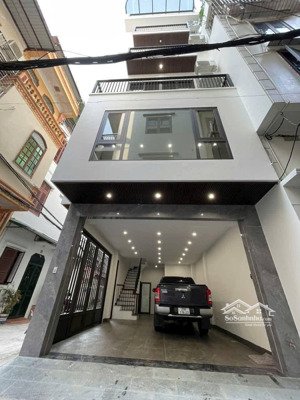 bán siêu phẩm nhà ngọc thuỵ căn lô góc 55m2 x 6 tầng, thang máy, mt = 4,7m = hậu 4,86m