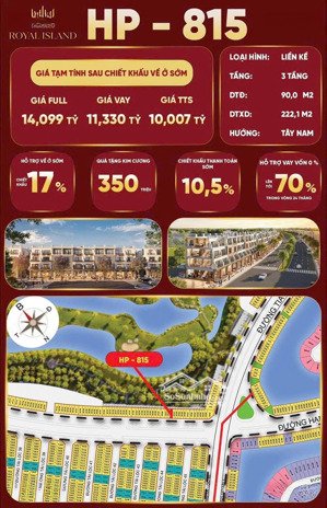 bán liền kề hạnh phúc đối diện quảng trường vũ yên giá tốt chỉ 10,01 tỷ