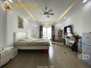 căn hộ 1 phòng ngủ ban công thoáng mát ngay xuân thuỷ, gần cầu sài gòn, nội thất đầy đủ