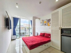 căn hộ ban công đầy đủ nội thất tại âu dương lân quận 8 - gần trung tâm thương mại parc mall