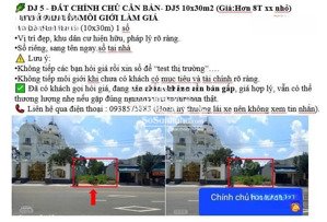 cần bán - tôi là chủ đất nền dự án mỹ phước 3, 8 tỷ, 300m2, đường dj5, phường thới hòa, bến cát,hcm