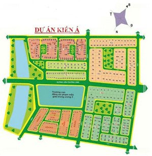 bán đất nền dự án kiến á phường phước long b q9 tp hcm. mặt tiền đường d6 lg20m. 320m2. 24 tỷ