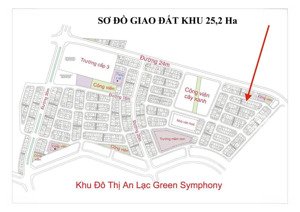 tôi cần bán lô 40m2 mt 4.37m khu đất phân lô vân canh