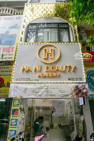 cho thuê nhà mặt phố chùa láng, mt 8m, dt 280m2x 2 tầng, view hot cực phẩm