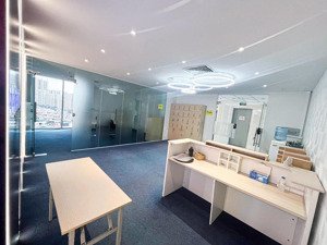 văn phòng 200m full nội thất - mặt phố cầu giấy - sẵn vào làm ngay