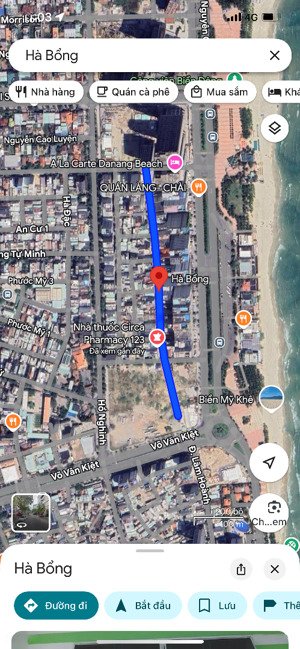 cần bán đất lô góc 243m2 đường hà bổng, sát trung tâm tài chính giá tốt