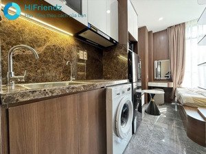 căn hộ studio cao cấp - full nội thất - không chung chủ ngay ngã tư hàng xanh