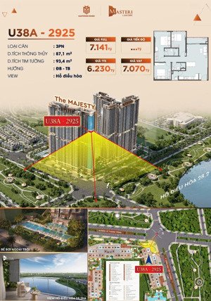 bán gấp căn hộ 3pn tầng trung view đẹp giá rẻ hơn hđmb 50tr.