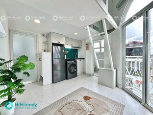 phòng duplex gác cao mới xây siêu đẹp quận 8