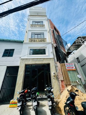 (nhà mới đẹp) đường gò dầu, phường tân quý, tân phú. (dt: 4x12m 4 tầng). giá: 7.69 tỷ