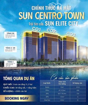 sun centro town hạ long "chỉ từ 700 triệu (30%)". lh: 