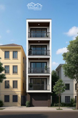 bán căn góc đang xây sắp hoàn thiện 38m 6 tầng thang máy ô tô ngủ trong nhà giang biên 7,98 tỷ