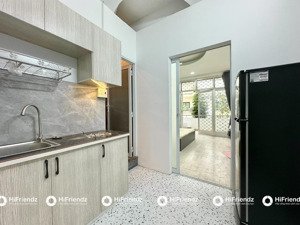 new 100%, 1 phòng ngủ tách bếp riêng biệt - ban công, hẻm ô tô, máy giặt riêng gần vincom 3/2