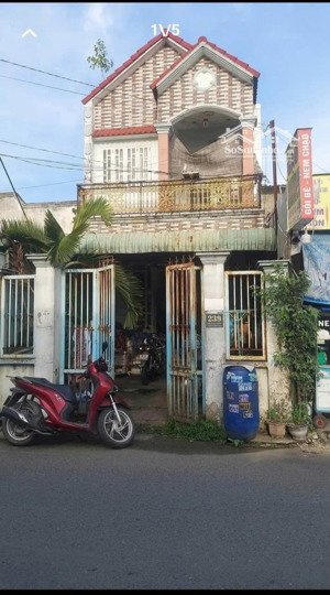 bán nhà mặt tiền đường cây da, tân đông hiệp, dĩ an 102m² buôn bán tốt
